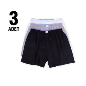 Jiber 183 Battal Havlu Bel 3'lü Erkek Boxer