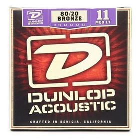 Jim Dunlop DAB1152 Medium-Light 80/20 Bronze Akustik Gitar Teli