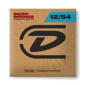 Jim Dunlop DAB1254 Light 80/20 Bronze 12-54 Akustik Gitar Teli