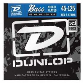 Jim Dunlop DBN45125 5 45-125 Telli Bas Gitar
