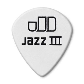 Jim Dunlop Tortex Jazz 3 Beyaz 1.14 mm Pena