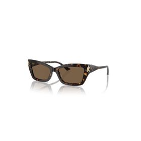 Jimmy Choo 5011U 500273 55-17 Leopar Kadın Güneş Gözlüğü