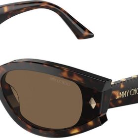 Jimmy Choo 5015U 500273 62-17 Alaca Kahverengi Kadın Güneş Gözlüğü