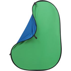 Jinbei 1.5 x 2 m Chromakey Yeşil Mavi 2 in 1 Kumaş Katlanabilir Arka Plan