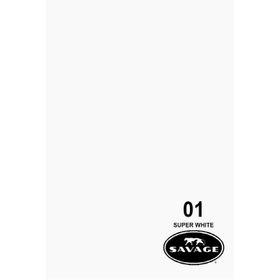 Jinbei 2,72 x 11 m Süper White Savage Kağıt Fon