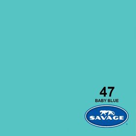 Jinbei Baby Blue 2,72 x 11 m Savage Kağıt Fon