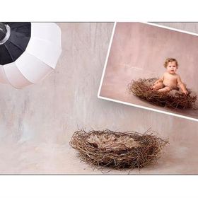 Jinbei LX-100 COB LED 5500K Ø65 Quick Balon Softbox ile Bebek & Çocuk Çekim Seti