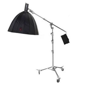 Jinbei M-6 2 in 1 Profesyonel Fonksiyonel Krom Işık Standı