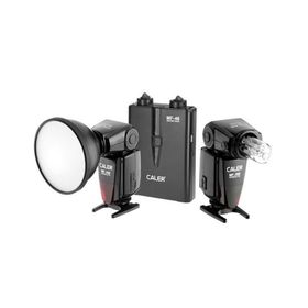 Jinbei MF-200 Caler Mini Dijital Flaş MF-46 Taşınabilir Güç Paketi
