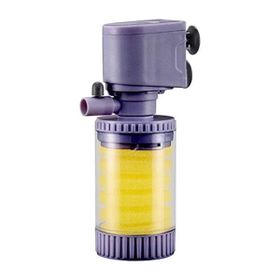 Jingye Siyah 6 w 500 l/h Şeffaf İç Filtre