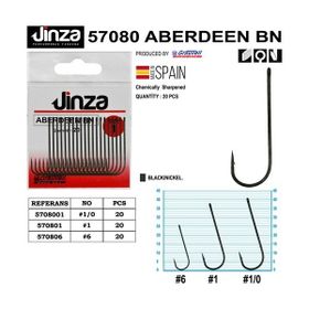 Jinza 57090 8 Limerik Blue 20 Adet Olta İğnesi