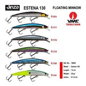 Jinza F1781 Estena 130 mm 22 gr Maket Balık