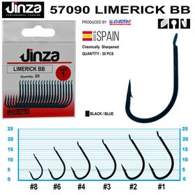Jinza Limerik Blue 20 Adet Olta İğnesi