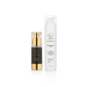 Jiyu 2'li Set Yaşlanma Karşıtı Onarıcı Serum + Nemlendirici Yüz Kremi