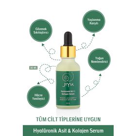 Jiyu Hyalüronik Asit Kolajen 30 ml Dolgunlaştırıcı Serum