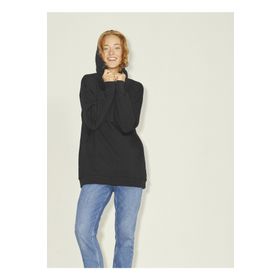JJXX 12200382 Yuvarlak Yaka Düz Siyah Kadın Sweatshirt