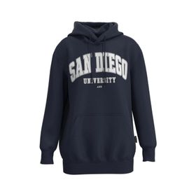 JJXX 12223309 Bisiklet Yaka Lacivert Kadın Sweatshirt