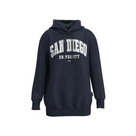 JJXX 12223309 Bisiklet Yaka Lacivert Kadın Sweatshirt
