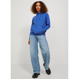 JJXX 12223961 Bisiklet Yaka Açık Mavi Kadın Sweatshirt