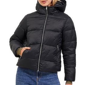 JJXX 12238268-Black Jxbillie Puffer Jacket Otw Sn Kadın Siyah Mont