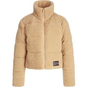 JJXX 12240601-Beige Jxısa Teddy Puffer Jacket Otw Kadın Bej Mont