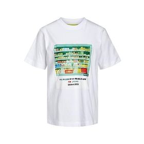 JJXX 12241326 Parlak Beyaz Kadın T-shirt