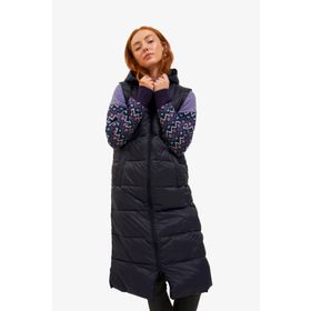 JJXX 12245694-Black Jxnora Lightweight Long Vest Otw Kadın Siyah Mont
