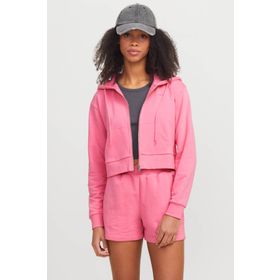 JJXX Jxalfa Reg LS Every Logo Pembe Kadın Sweatshirt