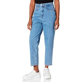 JJXX Jxlisbon Mom Hw MR4002 Noos Medium Blue Denim Kadın Jeans