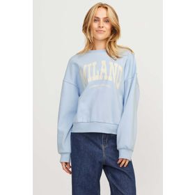 JJXX Jxmerle RLX Short LS Crew Mavi Kadın Sweatshirt