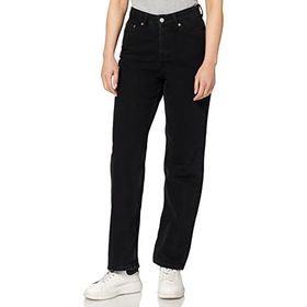 JJXX JXSEVILLE Loose MW MR5004 Noos Siyah Denim Kadın Jeans