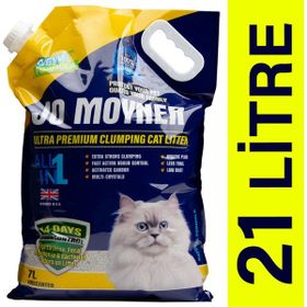 Jo Moyner Ultimate Aktif Karbonlu 21 lt Ekstra Güçlü Topaklanan Tozsuz Doğal Kokusuz Kedi Kumu