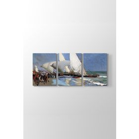 Joaquin Sorolla - Return From Fishing Tablosu