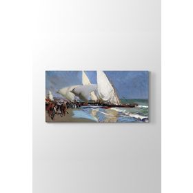 Joaquin Sorolla - Return From Fishing Tablosu