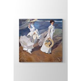 Joaquin Sorolla - Walk On The Beach Tablosu