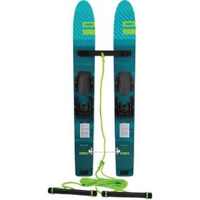 Jobe Buzz 117 cm Ayak 29-36 Mavi Yeşil Çocuk Su Kayağı Takımı