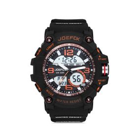 JoeFox JFP1092 Dijital Silikon Kordon Erkek Kol Saati