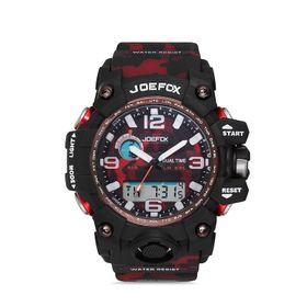 JoeFox JFP1092 Dijital Silikon Kordon Erkek Kol Saati