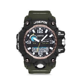 JoeFox JFP1092 Dijital Silikon Kordon Erkek Kol Saati
