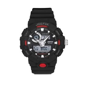 JoeFox JFP1111 Dijital Analog Kanvas Kordon Erkek Kol Saati