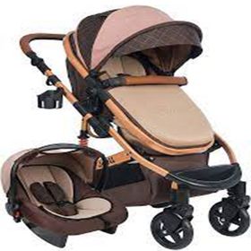 Joell 1713 Gold Kahve Truva Travel Sistem Bebek Arabası