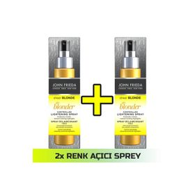 John Frieda 2x100 ml Sheer Blonde Go Blonder Renk Açıcı Sprey