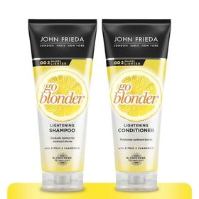 John Frieda 2x250 ml Go Blonder Sarı Saçlara Özel Güneş Işıltısı Veren Saç Bakım Kremi