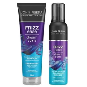 John Frieda Bukleler 250 ml Şampuan + 200 ml Saç Köpüğü