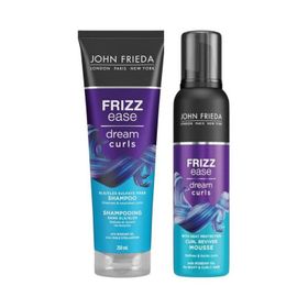 John Frieda Bukleler 250 ml Şampuan + 200 ml Saç Köpüğü