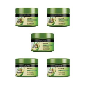 John Frieda Detoks Etkili Onarıcı ve Besleyici 5x250 ml Bakım Maskesi