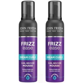 John Frieda Frizz Ease Curl Reviver Styling Mousse 2x200 ml Bukle Belirginleştiri Saç Köpüğü