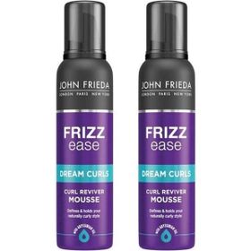 John Frieda Frizz Ease Curl Reviver Styling Mousse 2x200 ml Bukle Belirginleştiri Saç Köpüğü