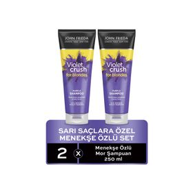 John Frieda Violet Crush 2x250 ml Mor Şampuan