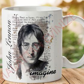 John Lennon Imagıne Baskılı Kupa